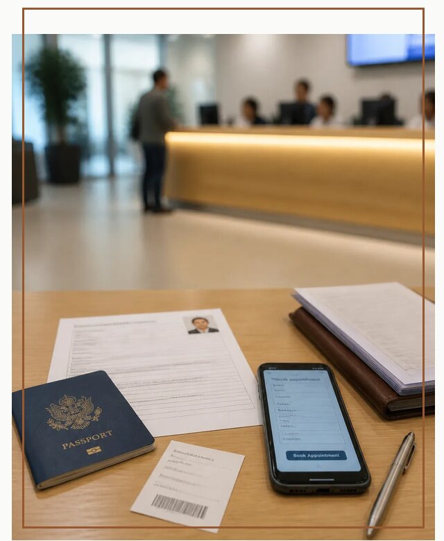 Запись в визовый центр в Новом Уренгое для подачи документов