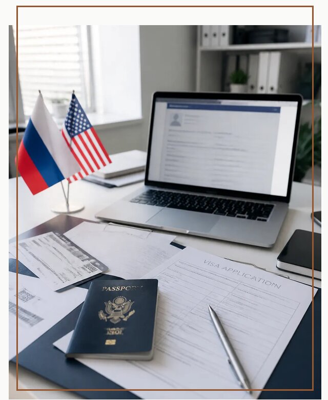Оформление визы в США для туристов и бизнеса в Новом Уренгое