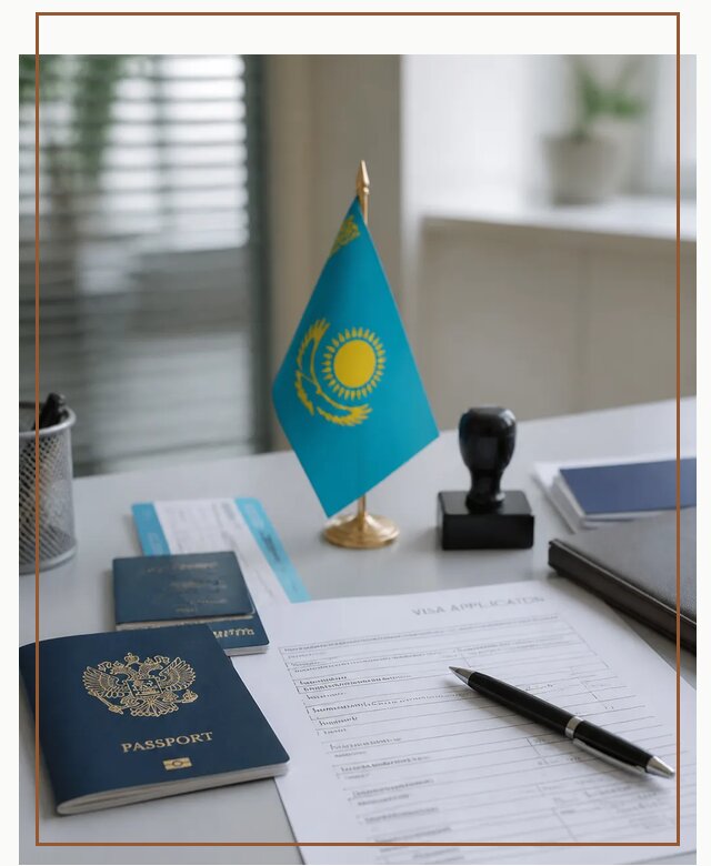 Оформление визы в Казахстан для поездки и работы в Новом Уренгое