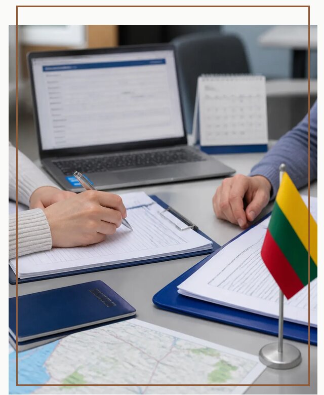 Профессиональное оформление визы в Литву для поездки в Новом Уренгое