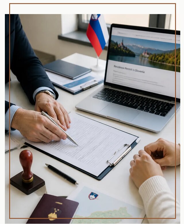 Оформление вида на жительство в Словении под ключ в Новом Уренгое