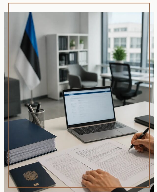 Оформление ВНЖ в Эстонии для переезда и легального проживания в Новом Уренгое