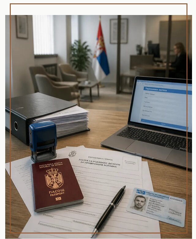 Оформление ПМЖ в Сербии для переезда в Новом Уренгое под ключ