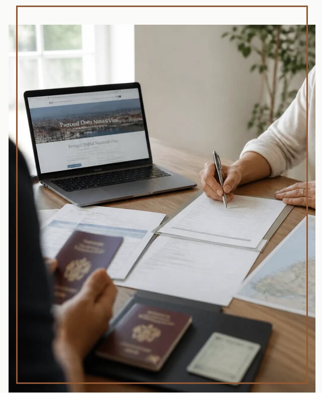 Оформление Digital Nomad и ВНЖ Португалии в Новом Уренгое